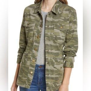 Women’s Caslon Camo Utility Jacket, Small